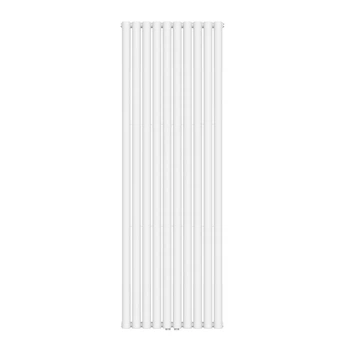 Вертикальный радиатор Ellipse Double 600х1800-10 (50 мм), anticor, белый