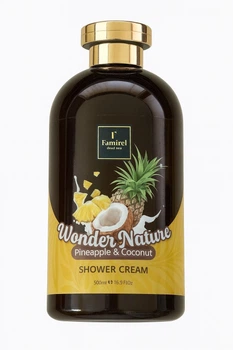 Крем-гель для душу Famirel Wonder Nature Ананас та Кокос 500мл