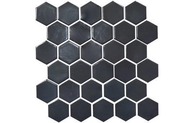 Мозаика H 6022 Hexagon Grafit Black 295x295x9 Kotto Ceramica