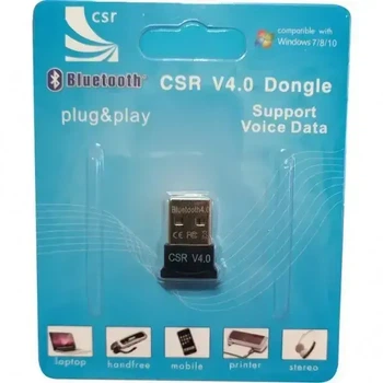 USB Bluetooth адаптер ATCOM VER 4.0 EDR CSR chip blister 7791