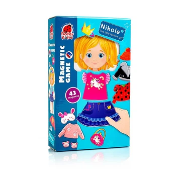 Магнітна одягалка Roter Kafer "Nikole. Little fashion girl" RK2010-07- розвиваюча гра для дітей