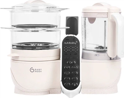 Блендер-пароварка Babymoov Nutribaby + Beige (A001135)