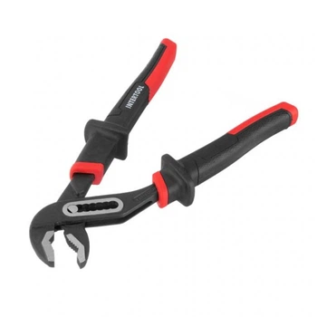 Клещи сантехнические 250 мм STORM INTERTOOL NT-0165 кованая сталь 40CrV двухкомпнентные рукоятки