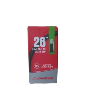 Велосипедная камера CHAOYANG 26 x 1.00/1.25 (25/32-559) A/V (48mm)