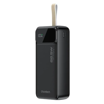 Повербанк 30000 mAh Choetech B730 Black 22.5W QC3.0 PD3.0 (43-00116)