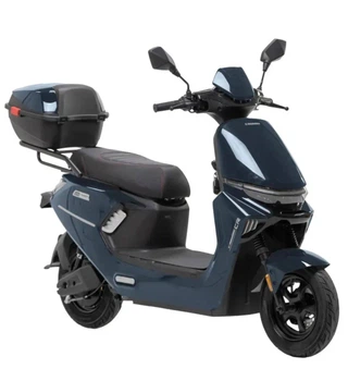 Электроскутер Двухместный Crosser CR15 (2500W, 72V/24Ah) Синий +Кофр-багажник