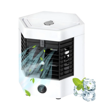 Настольный портативный мини-кондиционер 10 Вт 15 Дб 5X Arctic Cool Ultra Pro 2 режима работы с ручкой для переноса белый
