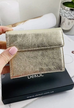 Кошелек DeKOL Mia-7782 золото