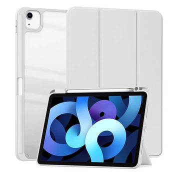 Чохол Clear Acrylic для iPad Air 13 M2 (2024) з місцем для стілусу Сірий
