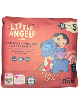 Підгузки-трусики Little Angels 5 (12-17 кг) 28 шт