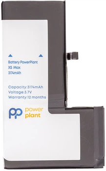 Akumulator PowerPlant Apple iPhone XS Max (616-00507) 3174 mAh (SM110100)