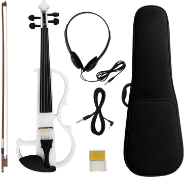 Skrzypce elektryczne MusicMate MM-VN200-W StradiVolt