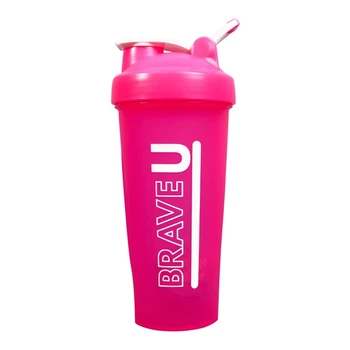 Шейкер Brave Shaker 700ml Розовый (1086-2022-10-2331)