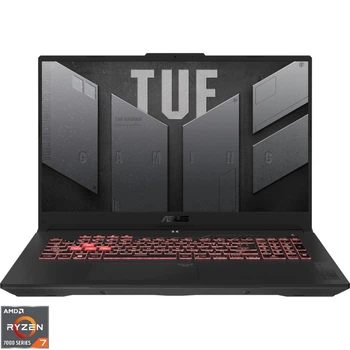 Игровой ноутбук ASUS TUF A17 FA707NUG AMD Ryzen™ 7 7445HS до 4, 7 ГГц, 17, 3 дюйма, Full HD, 144 Гц, IPS, 48 ГБ DDR5, 512 ГБ SSD, NVIDIA® GeForce RTX™ 4050 6 ГБ GDDR6, Mecha