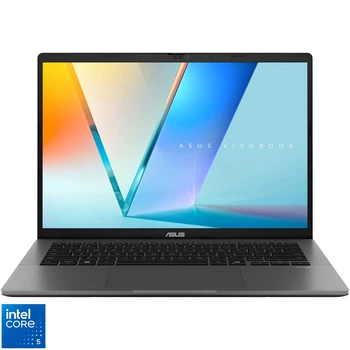 Ноутбук ASUS Vivobook S14 S3407VA Intel® Core™ 5 210H до 4, 80 ГГц, 14'', WUXGA, IPS, 16 ГБ DDR5, 1 ТБ SSD, Intel® UHD, Windows 11 Home, Matte Gray