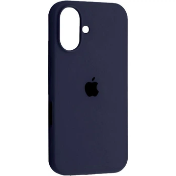 Чехол панель силиконовый Tech Protect Premium Soft-Touch Silicone Case Full Cover Protective для Apple iPhone 17 (6.3") Темно-синий / Midnight blue