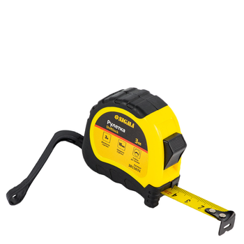 Рулетка Sigma Shiftlock 3 м х 16 мм (3815031)