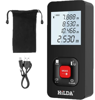 Далекомір лазерний 50 м Hilda USB