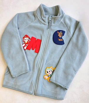 Демисезонная флисовая кофта Paw Patrol 122-128 см для мальчиков 228253