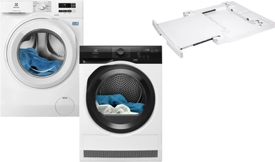 Комплект машин Electrolux Пральна EW6F1481U + Сушильна EW6D98BEU + Планка E1WYHSK2