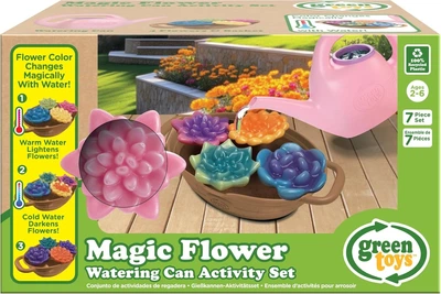 Zestaw do zabawy z wodą Green Toys zmieniający kolor Różowy 3000064 (0816409018511)