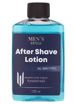 Лосьон косметический после бритья Aromat Men's style Тонизирующий 120мл