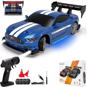 Дрифт машинка на радиоуправлении Mustang 4WD (8601B) Синий