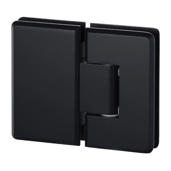 Петля для душевой кабины HDL-303-f-blk петли для стекла стекло-стекло 180° Черная нержавейка