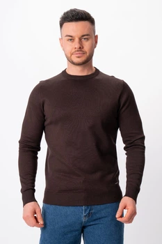 Светр однотонний Trend Collection 5143 Кавовий (977/coffee) 2XL