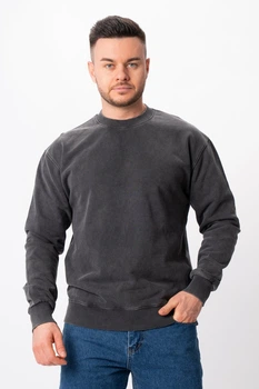 Свитшот однотонный K.O.R 24805 Серый (GREY) 3XL