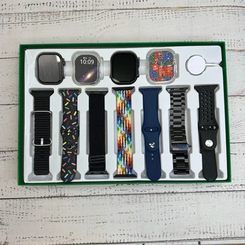 Комплект i50 Suit Max Smart Watch Ultra 2 + Smart Watch 9, Black