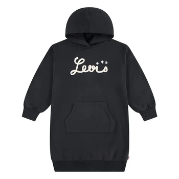 Туника Levi's на флисе с капюшоном для девочек Черный (500 tun pvu black (116 (6A))