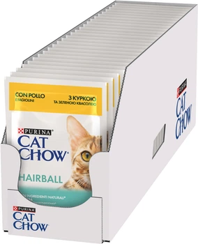 Корм Purina Cat Chow з куркою і зеленою квасолею 85 г