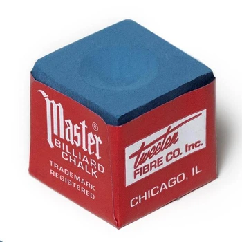 Крейда для більярду Master 1шт Cиня