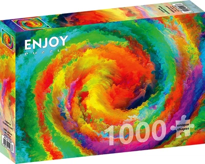 Пазл Барвистий градієнтний вихор - Colorful Gradient Swirl (Enjoy-1236)
