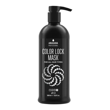 Маска закрепления цвета для всех типов волос COLOR LOCK MASK ANAGANA 1000 мл 4820245171268