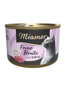 Влажный корм Miamor Feine Beute mit Ente для кошек с уткой 185 г