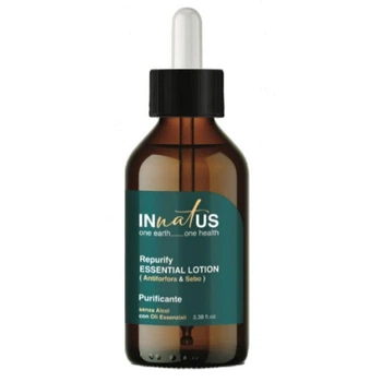 Специальный лосьон для нормализации кожи головы INnatUS Repurify Essential Lotion 100 мл, интенсивный уход для очищения и восстановления баланса кожи головы