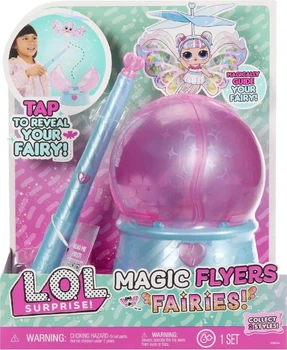 Zestaw do zabawy L.O.L. Surprise Magic Flyers Fairies Tots - Śnieżynka (542254-EUC)