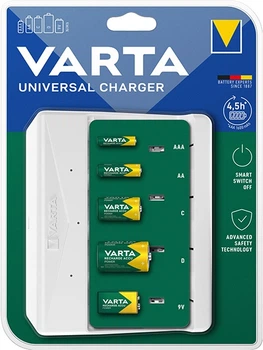 Зарядний пристрій Varta Universal Charger 57658 (4008496054671)