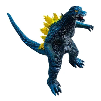 Фигурка Годзила резиновая с силиконовым наполнителем и звуком K5023_Blue-Yellow