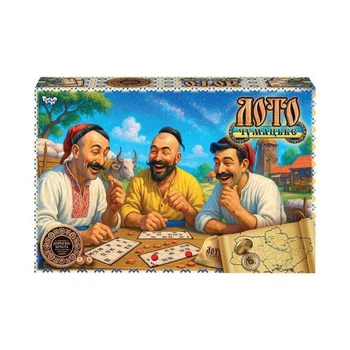 Настільна гра DankoToys "Чумацьке ЛОТО" бочата DTG105