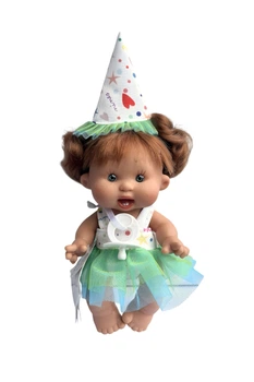 Пупс PEPOTÍN SPECIAL HAPPY BIRTHDAY 21 см Nines d'Onil (0497AG)