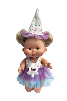 Пупс PEPOTÍN SPECIAL HAPPY BIRTHDAY 21 см Nines d'Onil (0497AF)