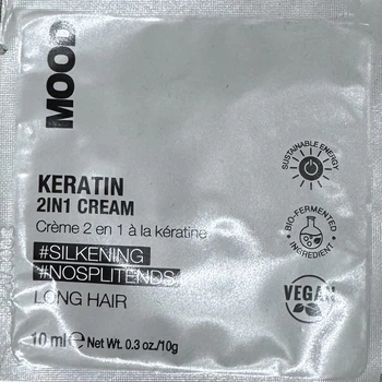 Крем з кератином 2 в 1 Мood Keratin 2 in 1 Cream 10 мл