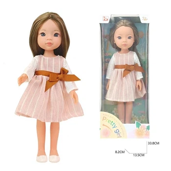 Кукла в платье с бантом 33см LS1301-5