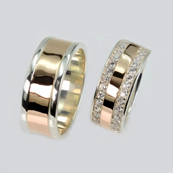 Пара обручок Silver Style Обр3002к