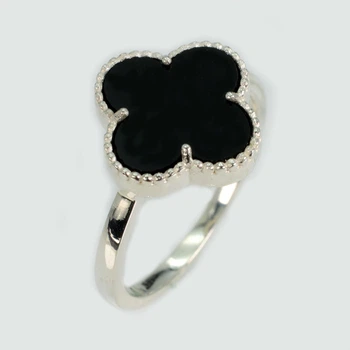 Серебряное кольцо с клевером Silver Style 295к