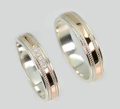 Пара обручок Silver Style Обр50Обр51