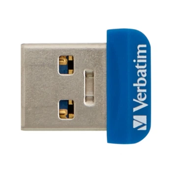 USB флеш накопитель Verbatim 32GB Store 'n' Stay NANO Blue USB 3.0 (98710) (341220)